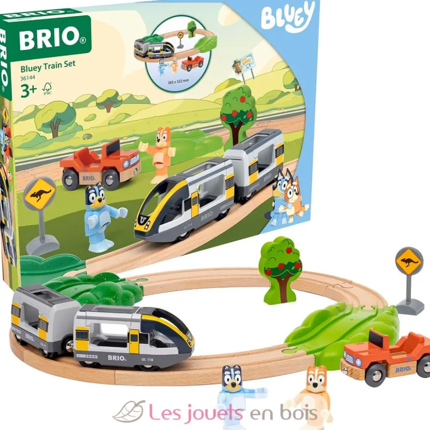 Circuit de train Bluey 15 pièces - Brio