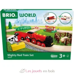 Circuit de train campagne avec locomotive à piles - Brio