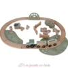 Circuit de train en bois Safari Friends - Little Dutch