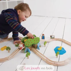 Circuit de train Ferme - Bigjigs Toys