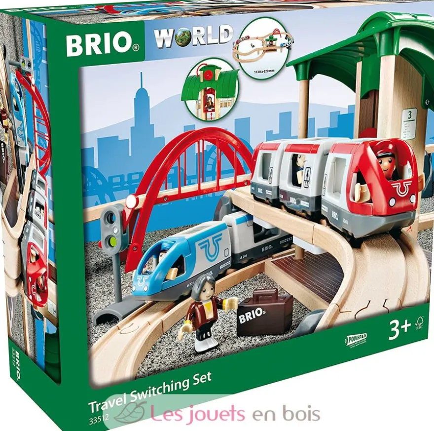 Circuit plateforme voyageurs - Brio