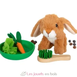 Clapier à lapin avec enclos - Small foot