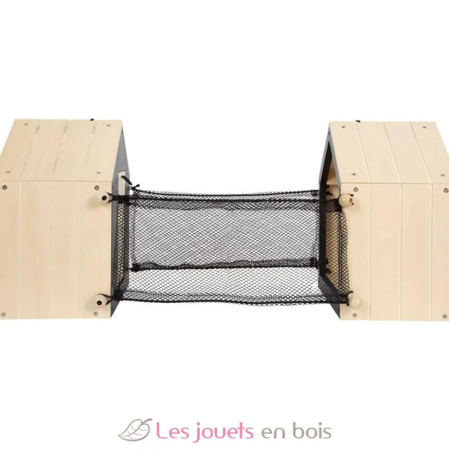 Clapier à lapin avec enclos - Small foot