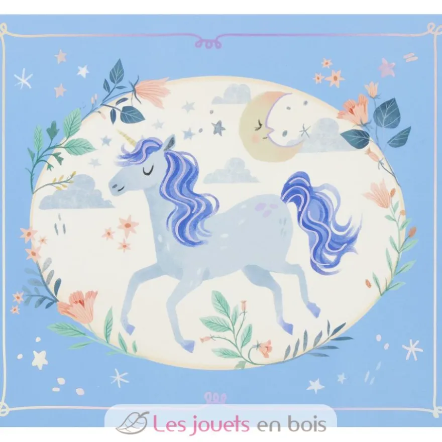 Coffre à bijoux musical Licorne - Ulysse