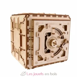 Coffre-Fort - Puzzle 3D mécanique en bois - Ugears