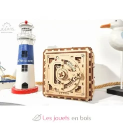 Coffre-Fort - Puzzle 3D mécanique en bois - Ugears