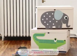 Coffre à jouets Crocodile - 3 Sprouts