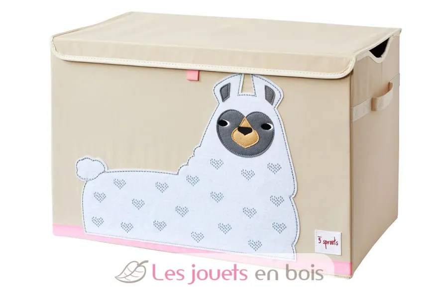Coffre à jouets Lama - 3 Sprouts