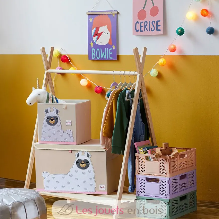 Coffre à jouets Lama - 3 Sprouts
