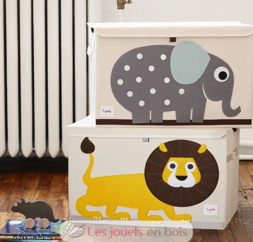 Coffre à jouets Lion - 3 Sprouts