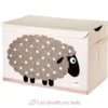 Coffre à jouets mouton - 3 Sprouts