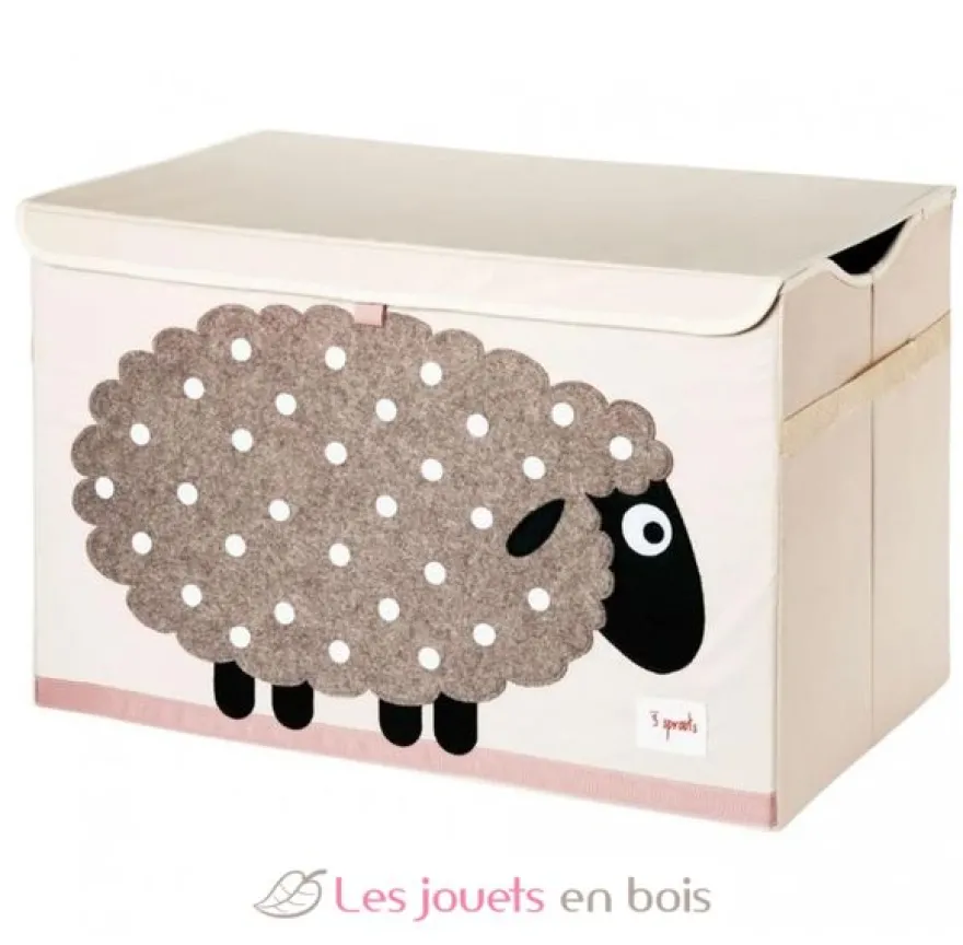 Coffre à jouets mouton - 3 Sprouts