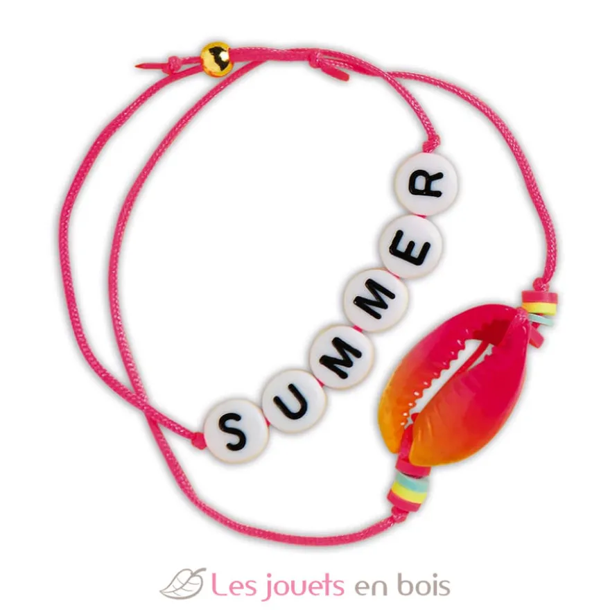 Coffret 4 Bijoux à messages à créer - Janod
