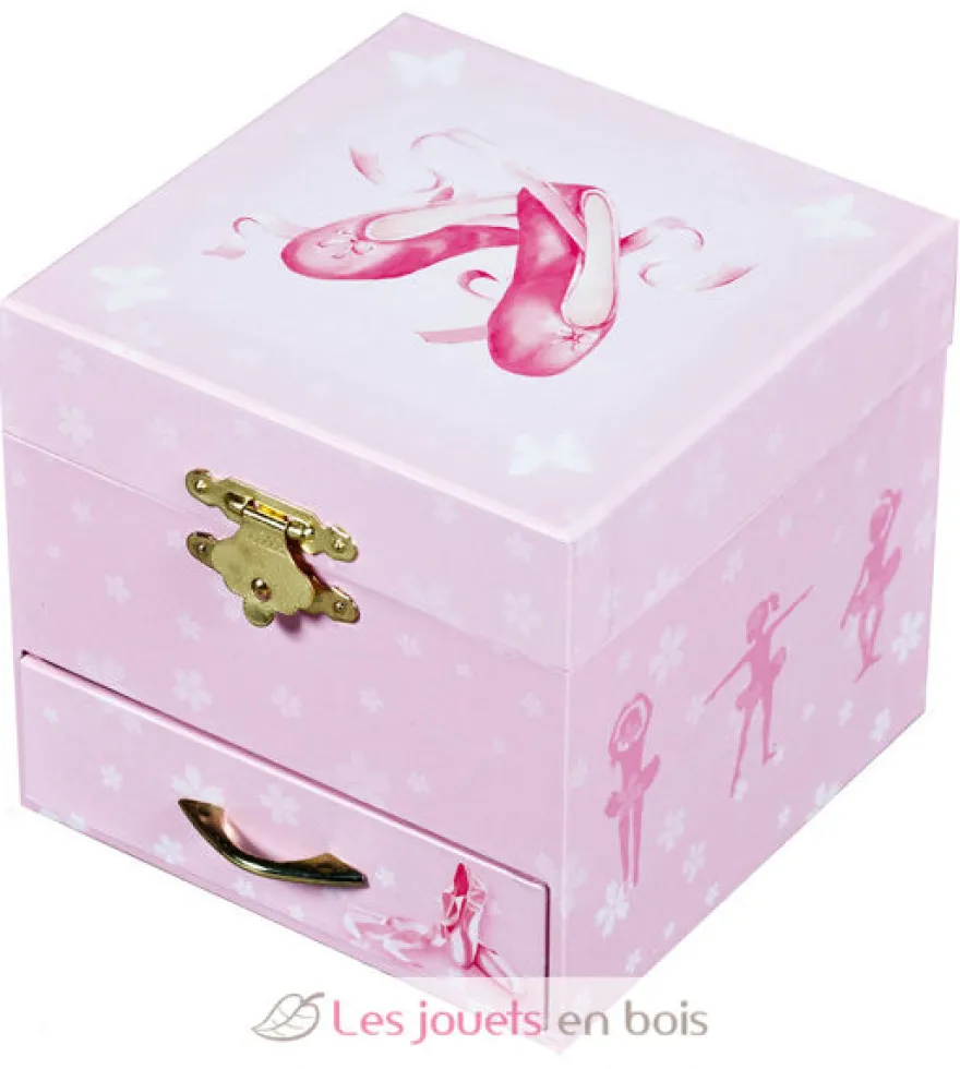 Coffret à bijoux musical Chaussons Ballerine - Trousselier
