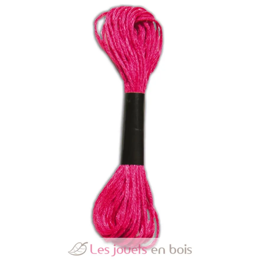 Coffret 7 Bracelets Brésiliens Fluo à créer - Janod