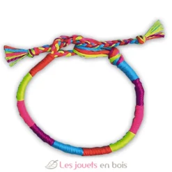 Coffret 7 Bracelets Brésiliens Fluo à créer - Janod