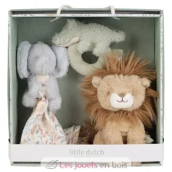 Coffret Cadeau Safari Friends - Dès la naissance - Little Dutch
