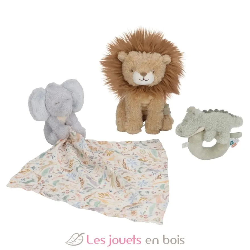 Coffret Cadeau Safari Friends - Dès la naissance - Little Dutch