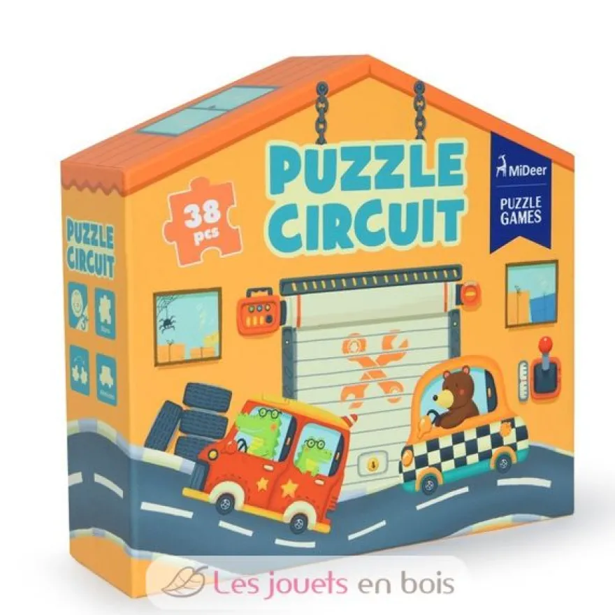 Coffret circuit en puzzle - Mideer