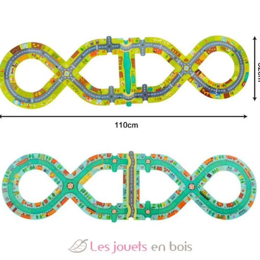 Coffret circuit en puzzle - Mideer