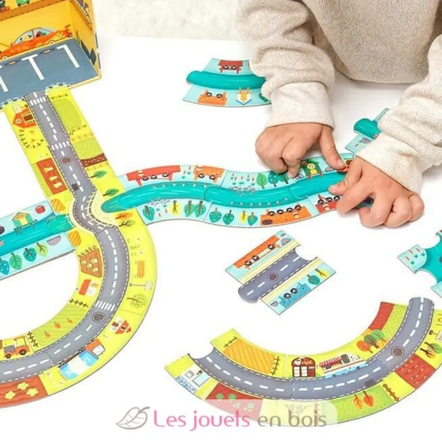 Coffret circuit en puzzle - Mideer