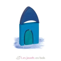 Coffret de construction Morgana en bois coloré - Goki