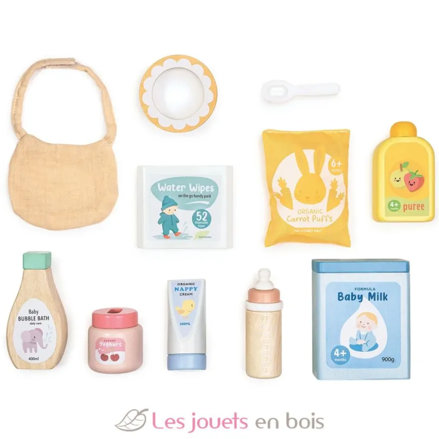 Coffret de soins pour bébé en bois - Tender Leaf Toys