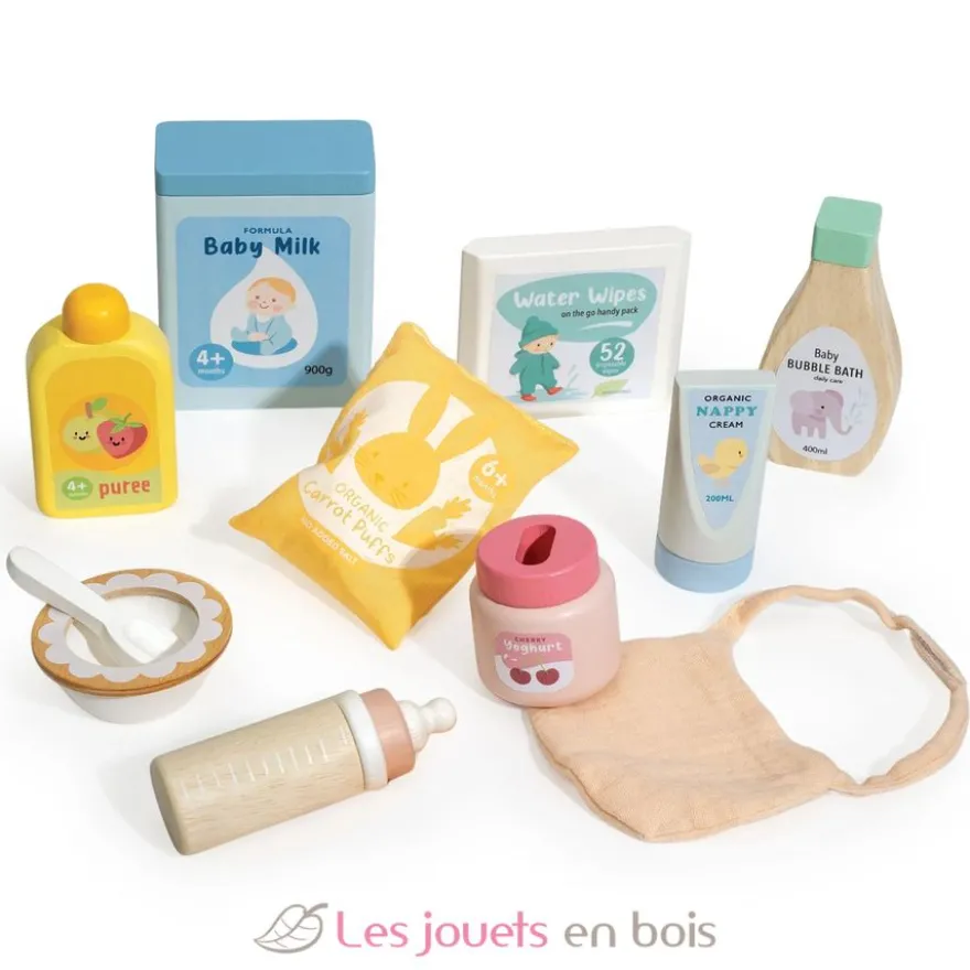 Coffret de soins pour bébé en bois - Tender Leaf Toys