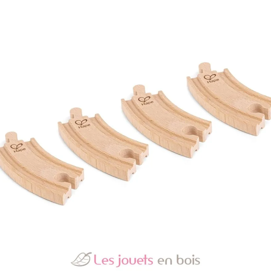 Coffret d'extension de 24 rails en bois - Dès 3 ans - Hape