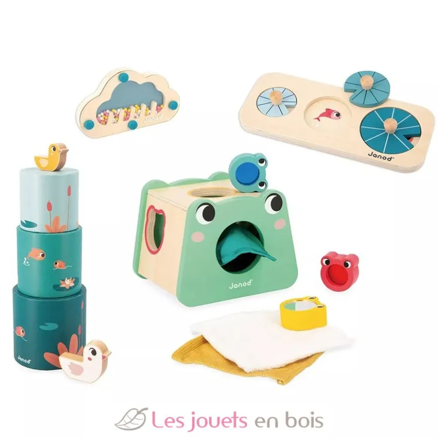 Coffret d'éveil sensoriel 12 mois - Janod
