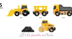 Coffret 3 engins de chantier - Brio