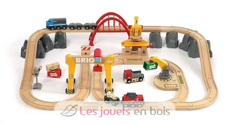 Coffret Grues et Chargements - Brio