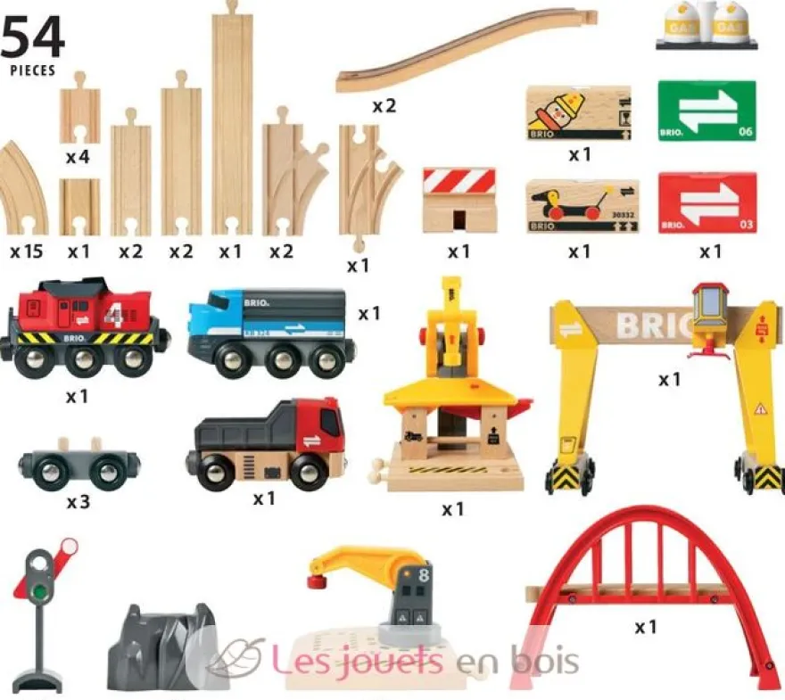 Coffret Grues et Chargements - Brio