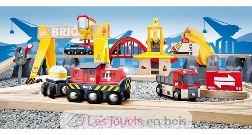 Coffret Grues et Chargements - Brio