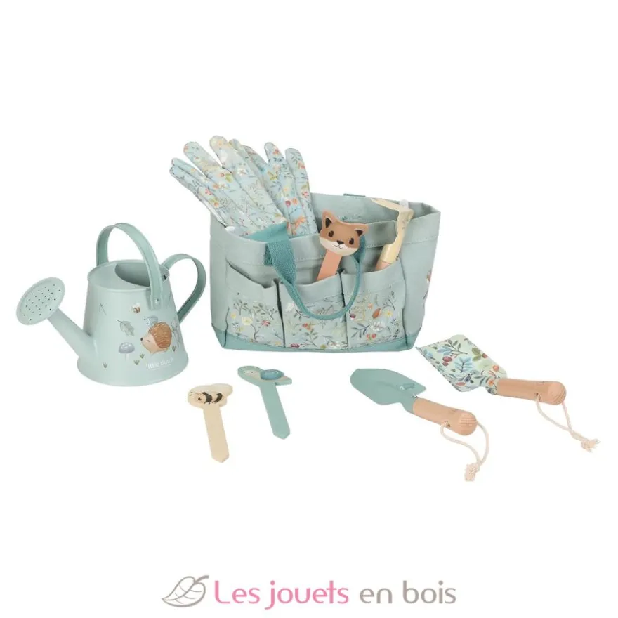 Coffret jardinage Forest Friends bleu - Little Dutch