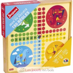 Coffret Jeux de Société 150 règles - Jeujura
