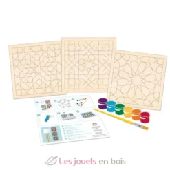 Coffret 3 mosaïques à peindre - Mazafran