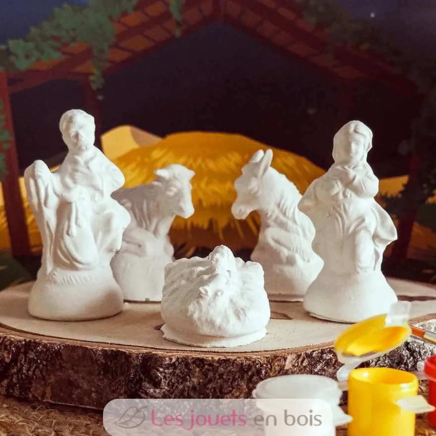 Coffret moulage Crèche de Noël - mako moulages