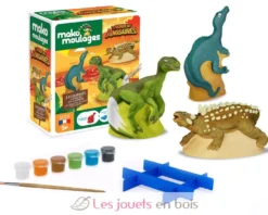 Coffret moulage 3 dinosaures - mako moulages