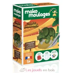 Coffret moulage Dinosaure Tricératops - mako moulages