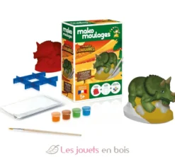 Coffret moulage Dinosaure Tricératops - mako moulages