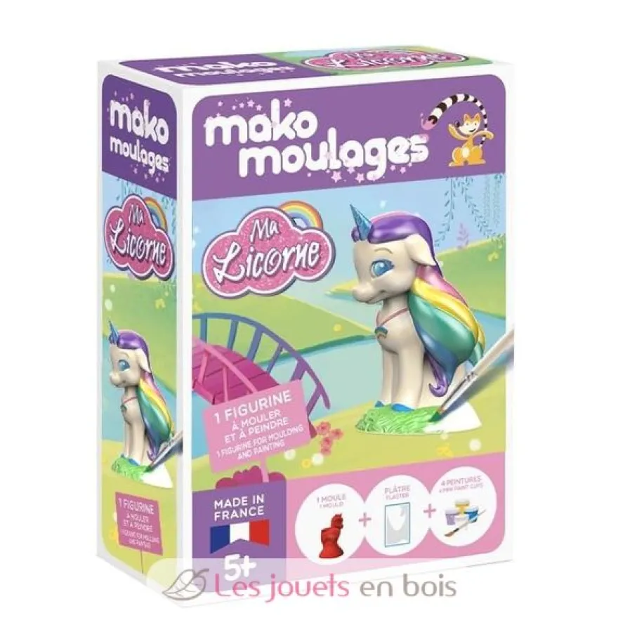 Coffret moulage Ma licorne Arc-en-ciel - mako moulages