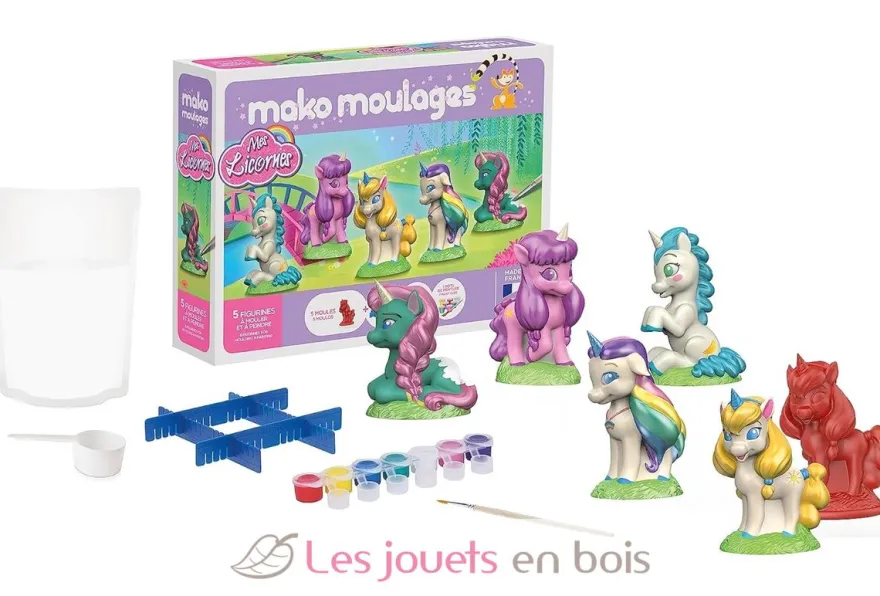 Coffret moulage Mes Licornes - mako moulages