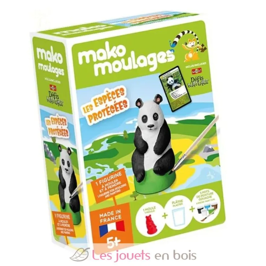 Coffret moulage Panda géant - mako moulages