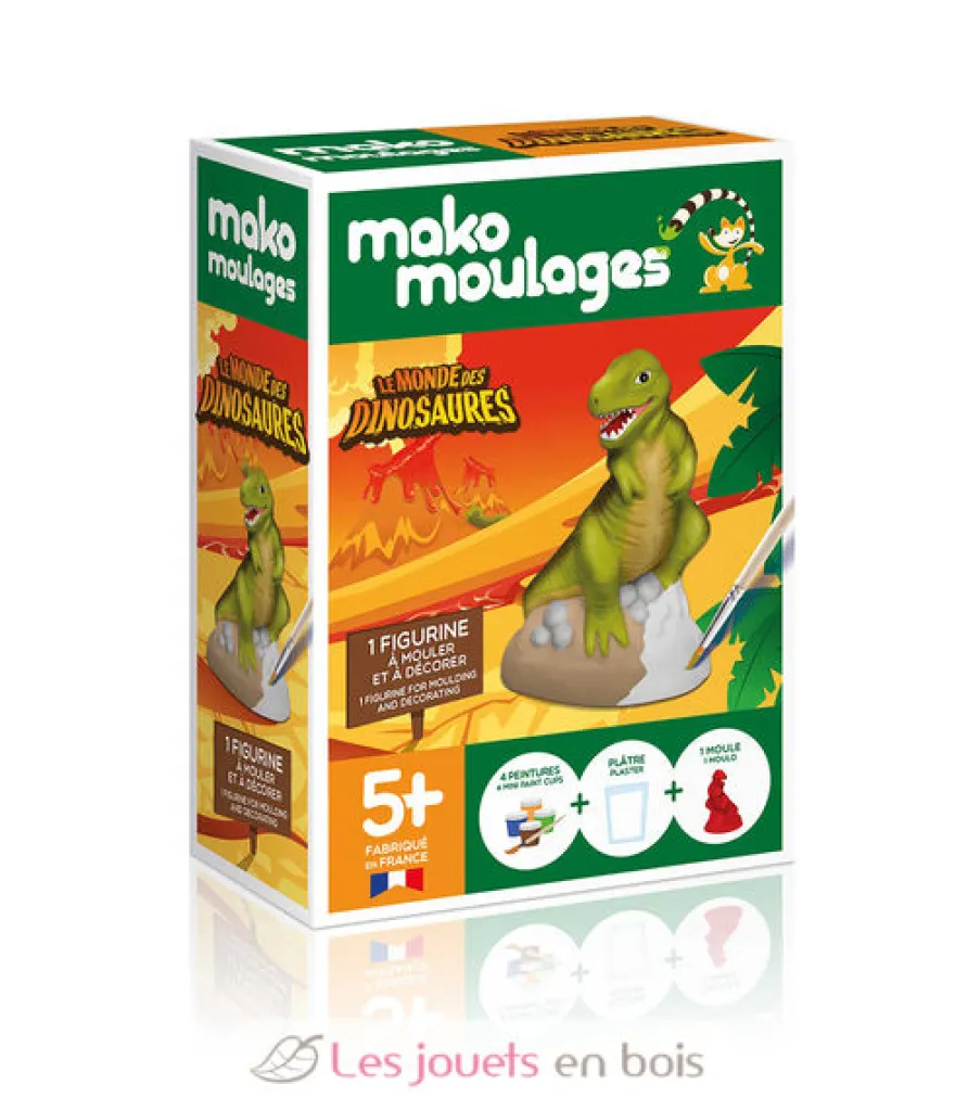 Coffret moulage Tyrannosaure - Mako Créations