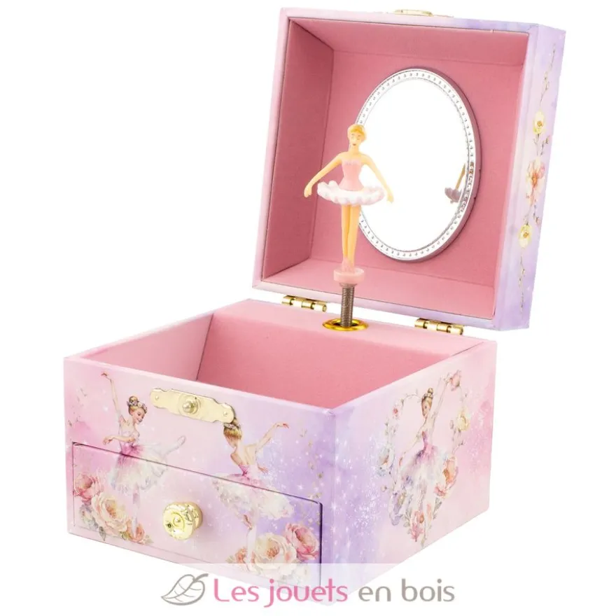 Coffret musical Ballerine rose - Ulysse