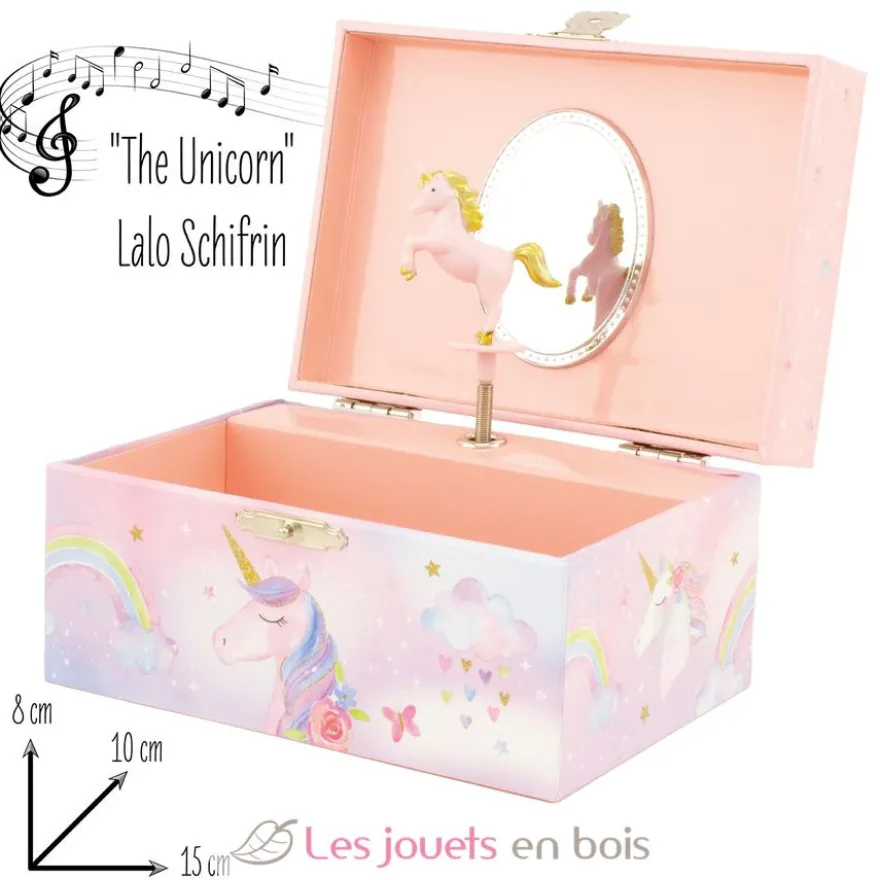 Coffret musical Licorne Arc-en-ciel - Ulysse