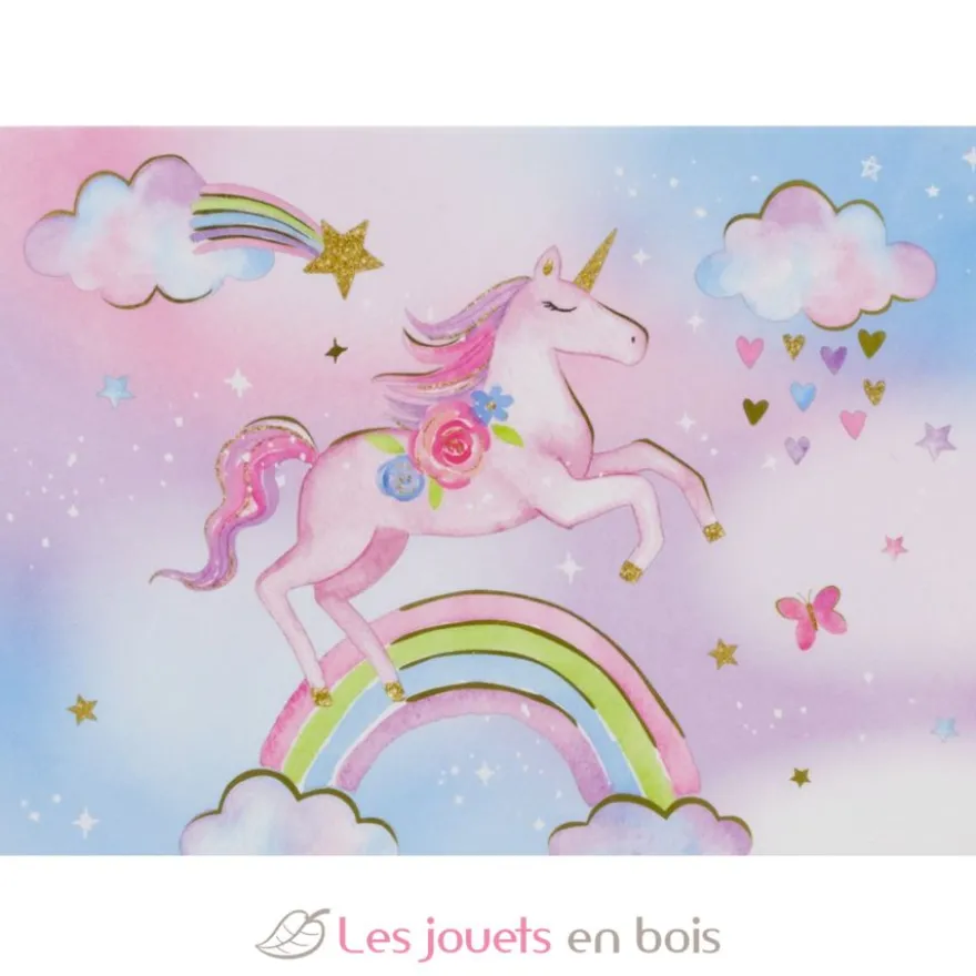 Coffret musical Licorne Arc-en-ciel - Ulysse