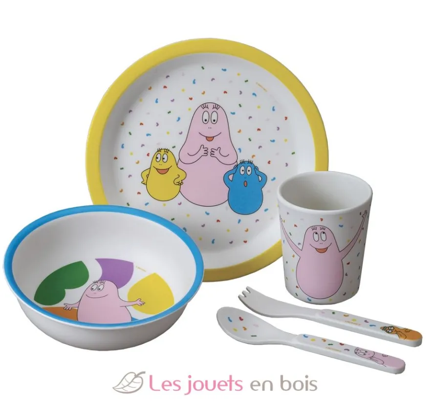 Coffret 5 pièces Barbapapa - Petit Jour