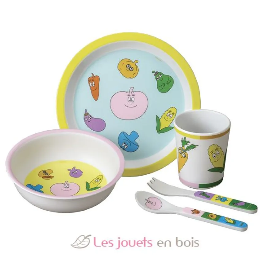 Coffret 5 pièces Barbapapa Veggie - Petit Jour